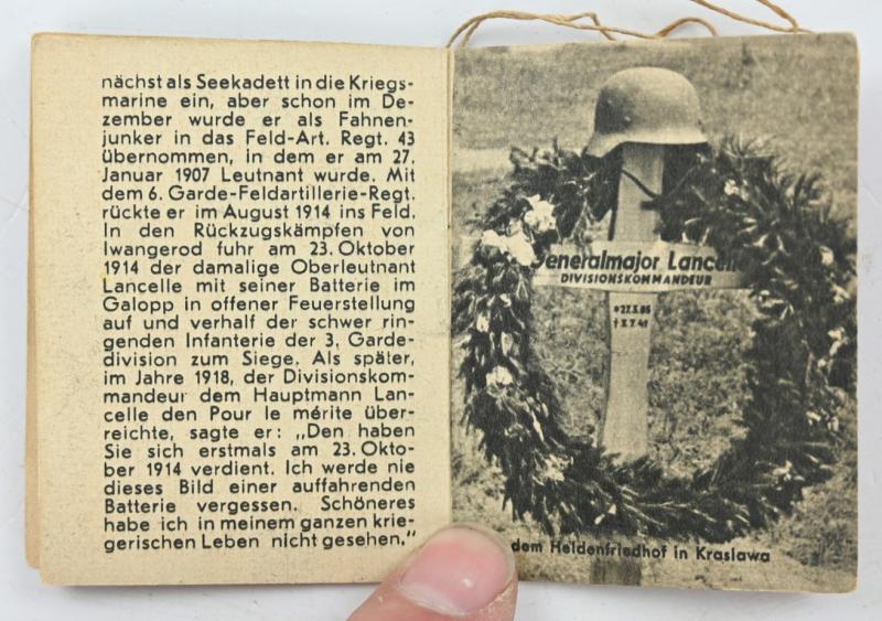 German WHW Pocket Booklet 'Helden der Wehrmacht'