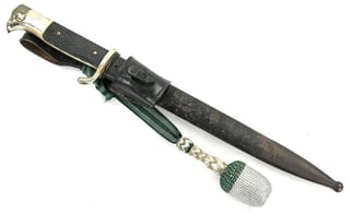German K98 Parade Dress Bayonet with Frog and...