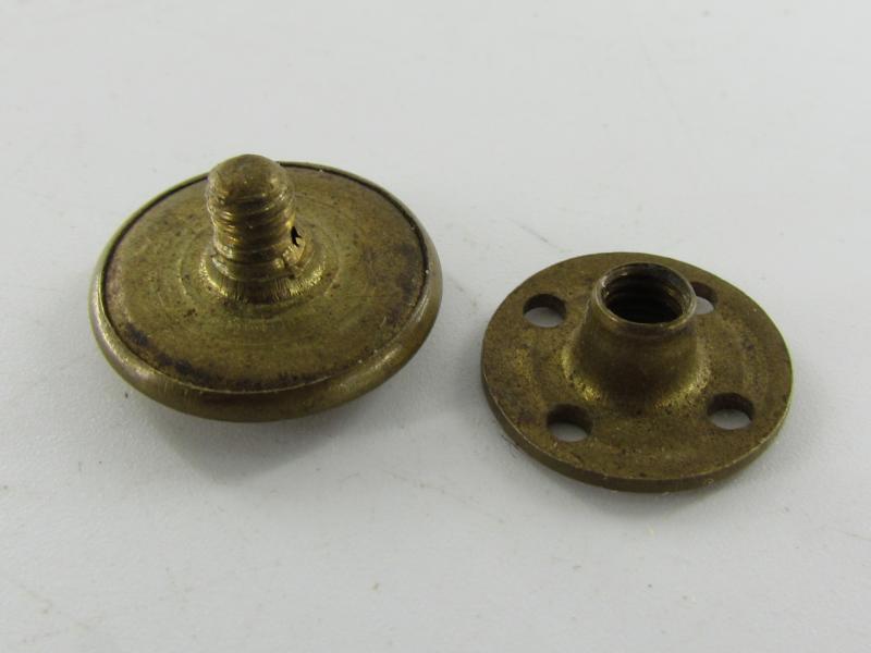 WW2 Kriegsmarine Shoulder Board Button ( Screwback)