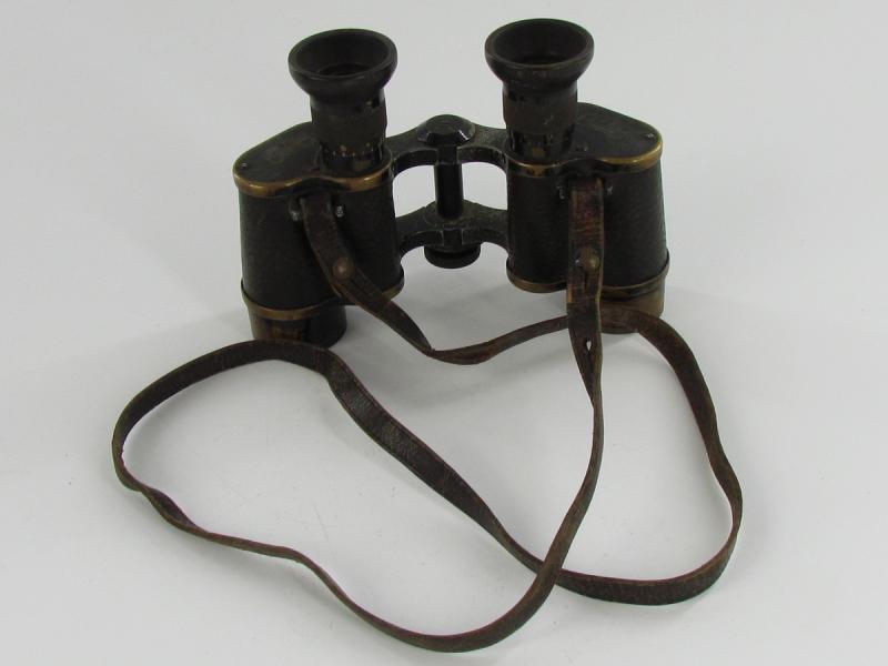 Carl Zeiss Jena DF 6x binoculars ww1 with Case