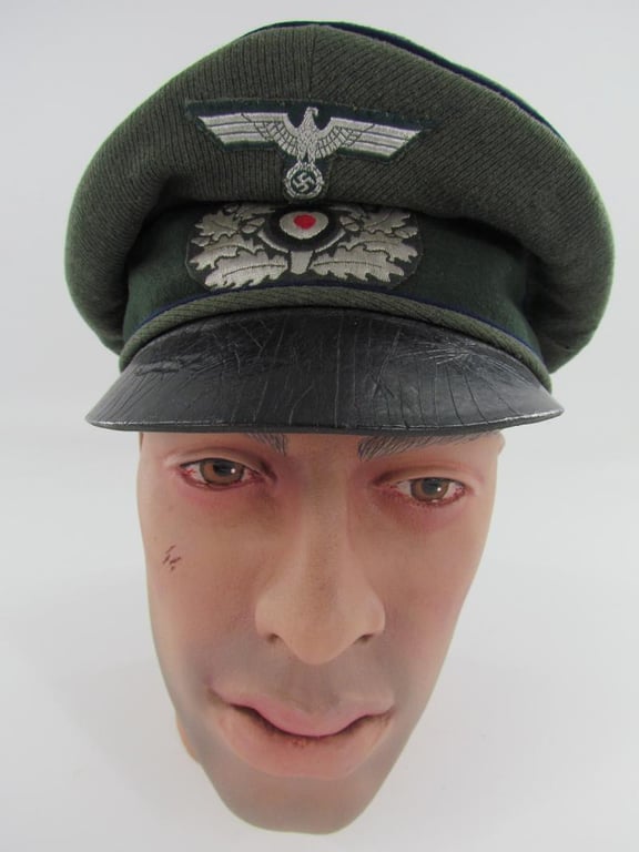 Wehrmacht ( Heer ) Medical Officers CRUSHER Visor Cap...Named