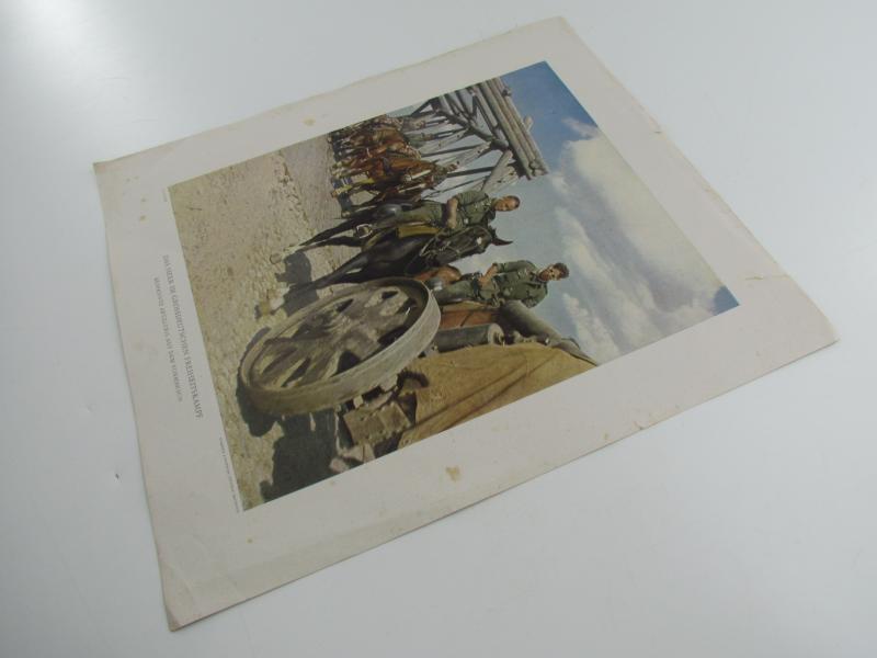 German.Printed Photo,”Das Heer Im Grossdeutschen Freiheitskampf