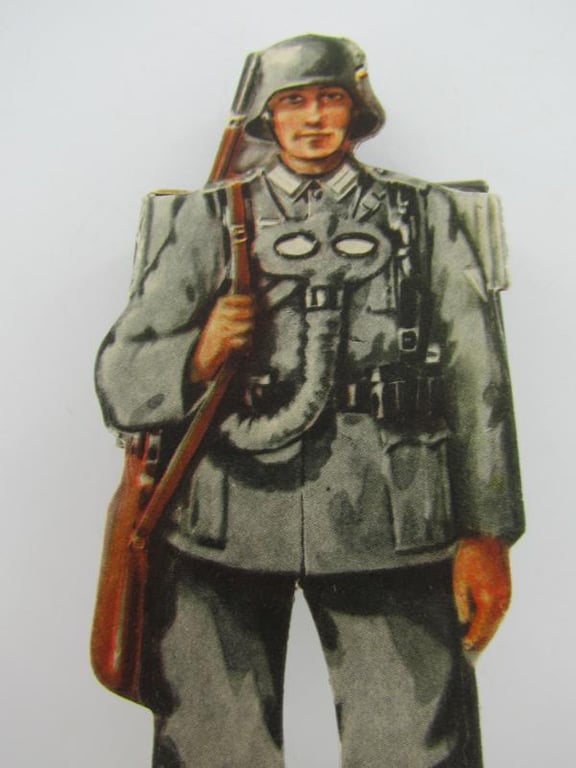 Trumpf chocolate paper reichswehr soldier
