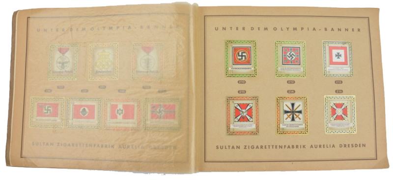 German Cigaret Album 'Wappen und Flaggen' 1936
