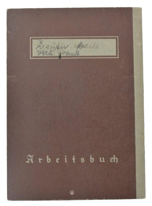 German Third Reich Workers Pass