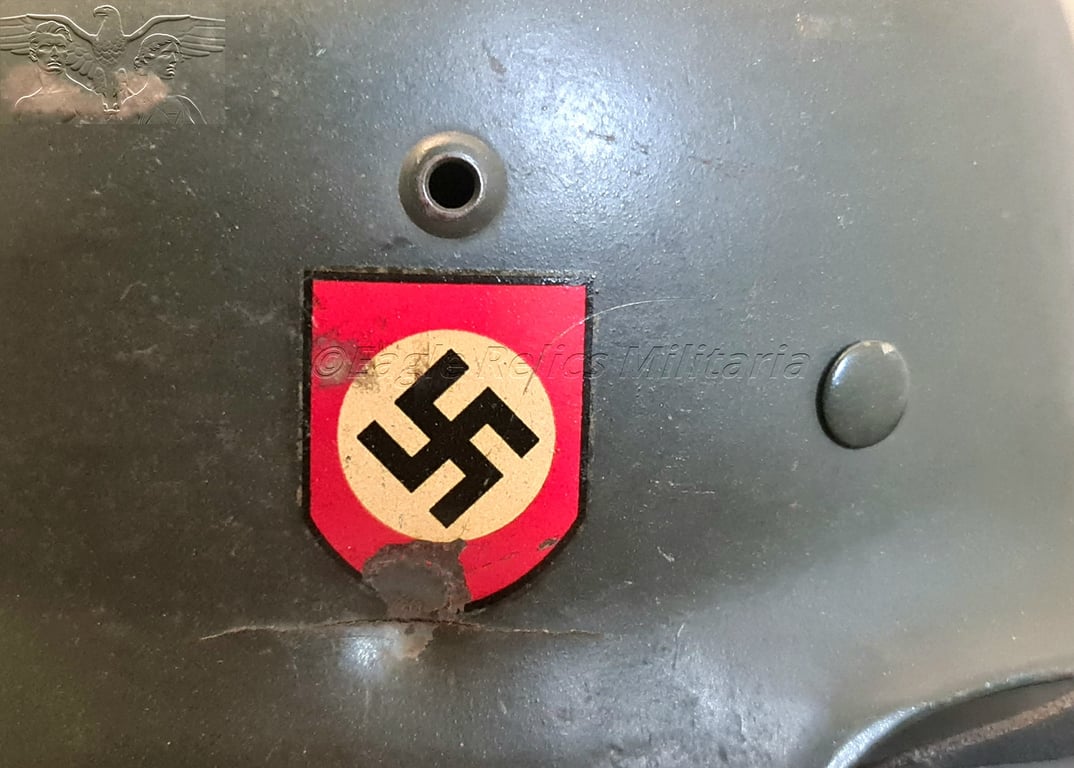 M35 Double Decal Police Combat Helmet