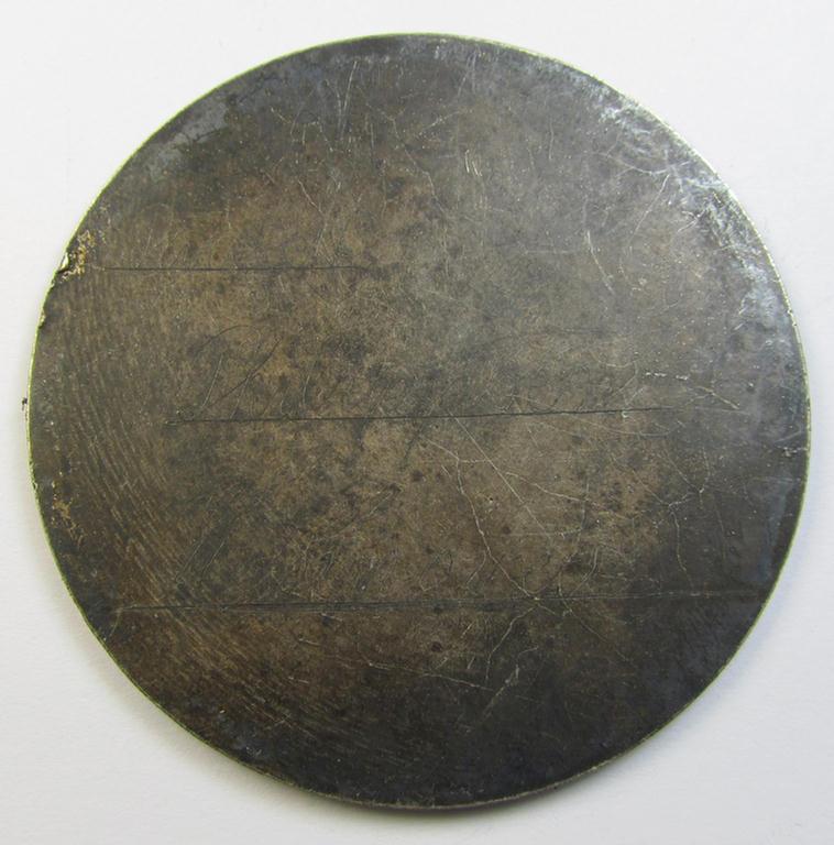 Superb, commemorative N.S.K.K.-related plaque (ie. 'Erinnerungs- o. nichttragbare Auszeichnungsplakette') showing an N.S.K.K.-eagle-device and text: 'Motorbrigade Niedersachsen - Niedersächsische Burgenfahrt - 26.04.1936'