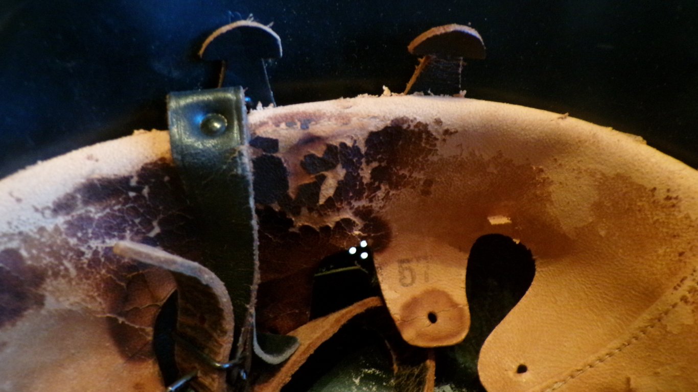 M34 Feuerschutz Polizei helmet by Quist