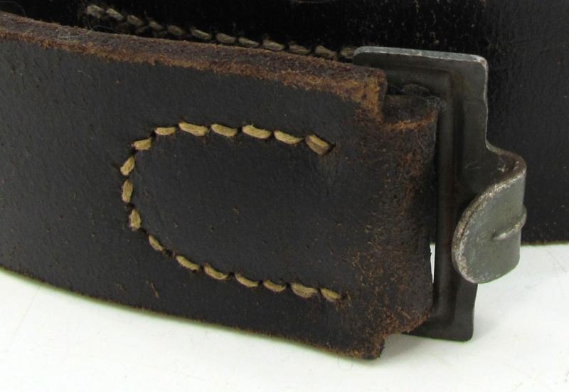 German Leather Equipment belt