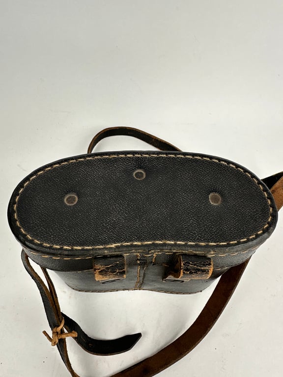 Rare German ww2 Presstoff 6x30 case for Bakelite dienstglass