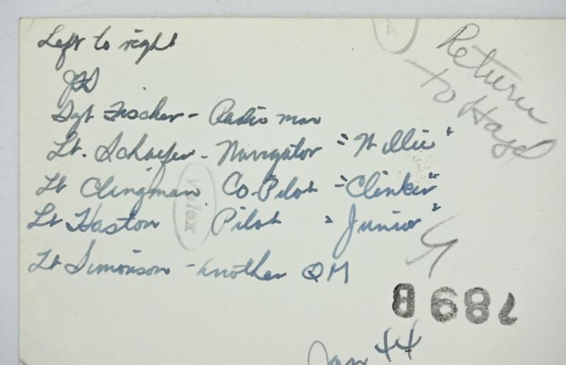 USAAF WW2 B-17 Crew picture 'Sons O’ Satan' 8th Army Airforce