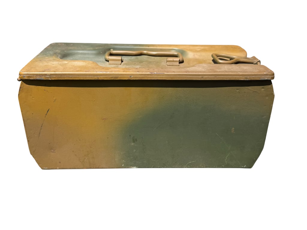 Three-tone Camouflage MG34 Ammo Storage Case