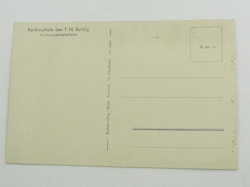 Postcard Belzig Mark, Reichsschule....