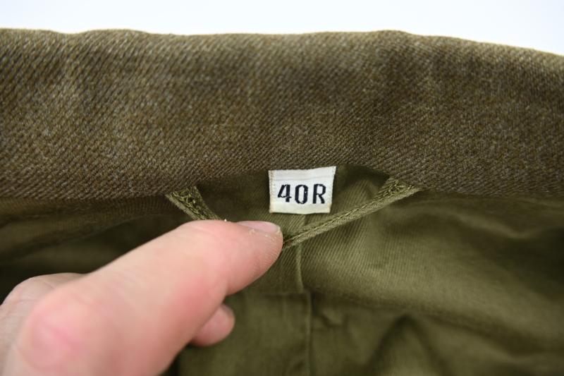 US WW2 82nd Airborne Division 325th GIR IKE Service Jacket & Garrison Cap