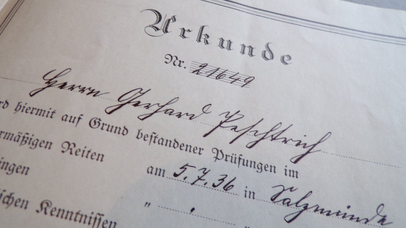 Reiterabzeichen & Fahrer Abzeichen