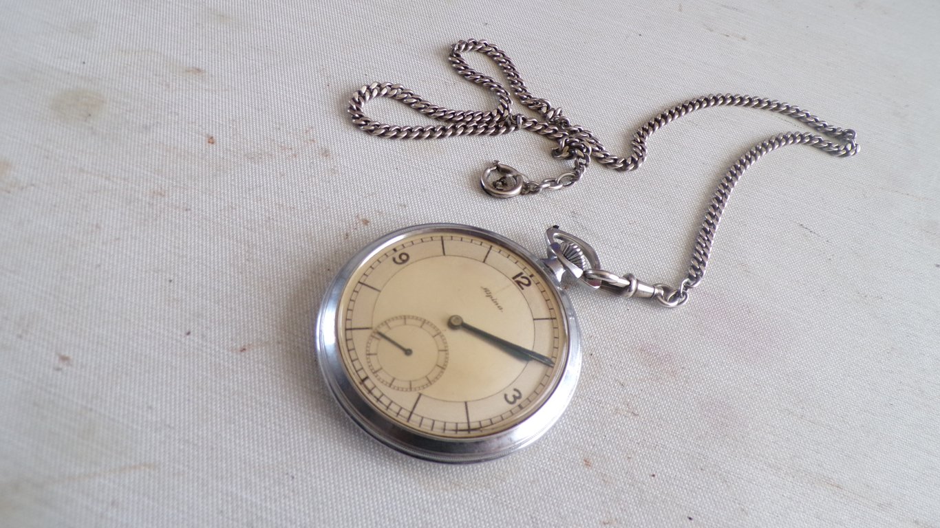 Kriegsmarine Alpina Pocket Watch - Declassified Kl. I