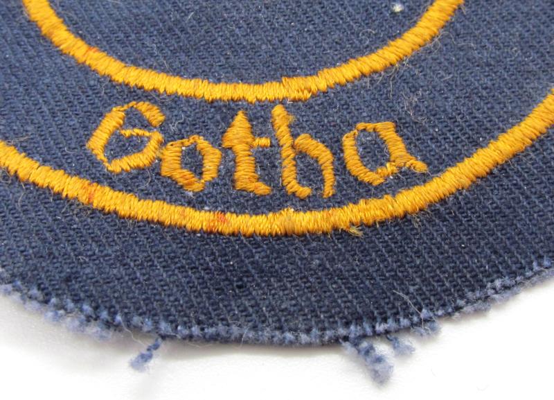 Flieger-HJ 'Fl. Tech.Vorschule Gotha 2' Arm Patch with RZM Label