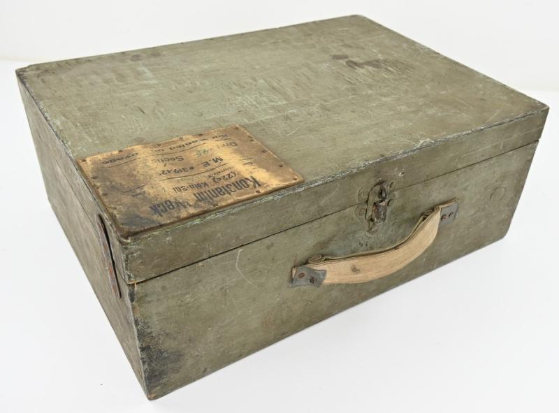 German WW2 POW Suitcase 'Konstantin Weck'