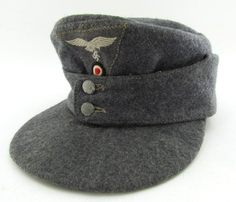 Luftwaffe Wool M43 EM/NCO Cap RB Numbered and dated 03-45