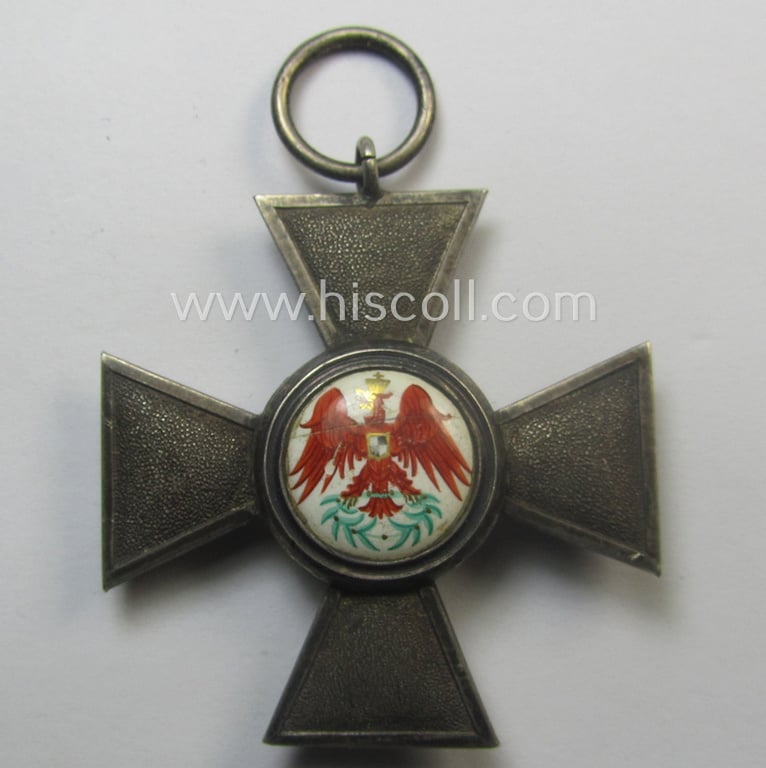 Attractive example of a: 'Preussischer Roter Adler Orden der 4. Stufe' (or: Prussian Order of the Red Eagle 4th class) being an example that (I deem) originated from the period 1871-75