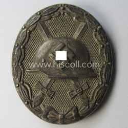 Silver-class wound-badge (or: 'Verwundeten-Abzeichen in Silber') being a...