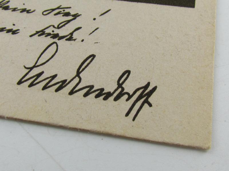 Postcard General Erich Ludendorff