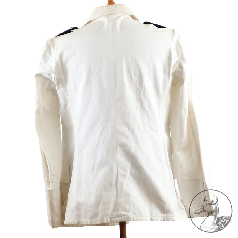 Weißes Jackett Kriegsmarine Leutnant der Küstenartillerie