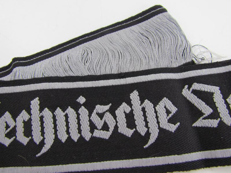 'Technische Nothilfe' Cufftitle....Unissued