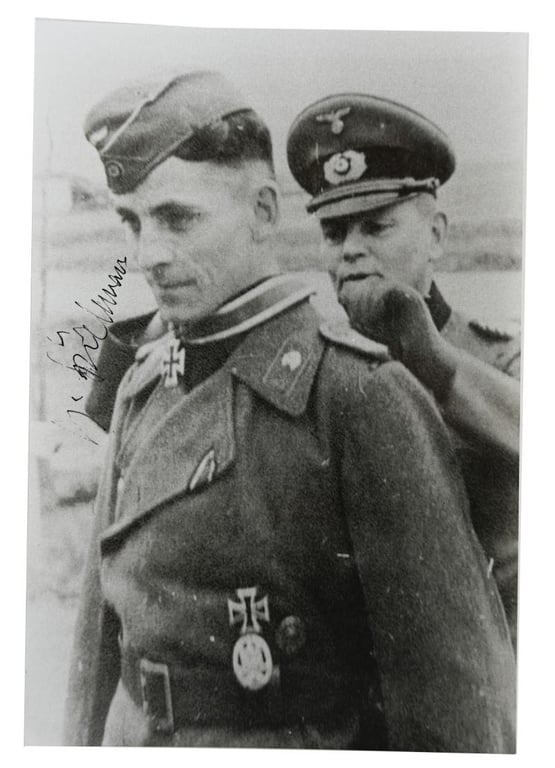 Signature of Wehrmacht Member 'Johann Spielmann'