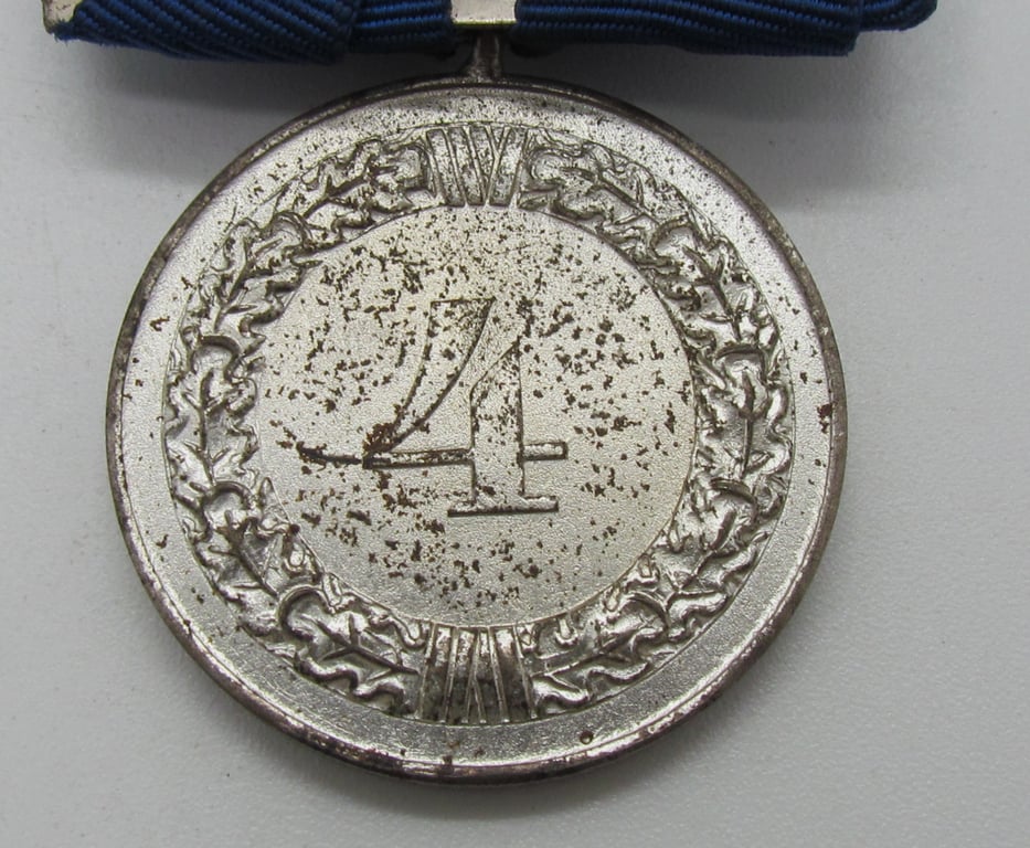 Wehrmacht 4 Years Long Service Award 'Einzelspange'