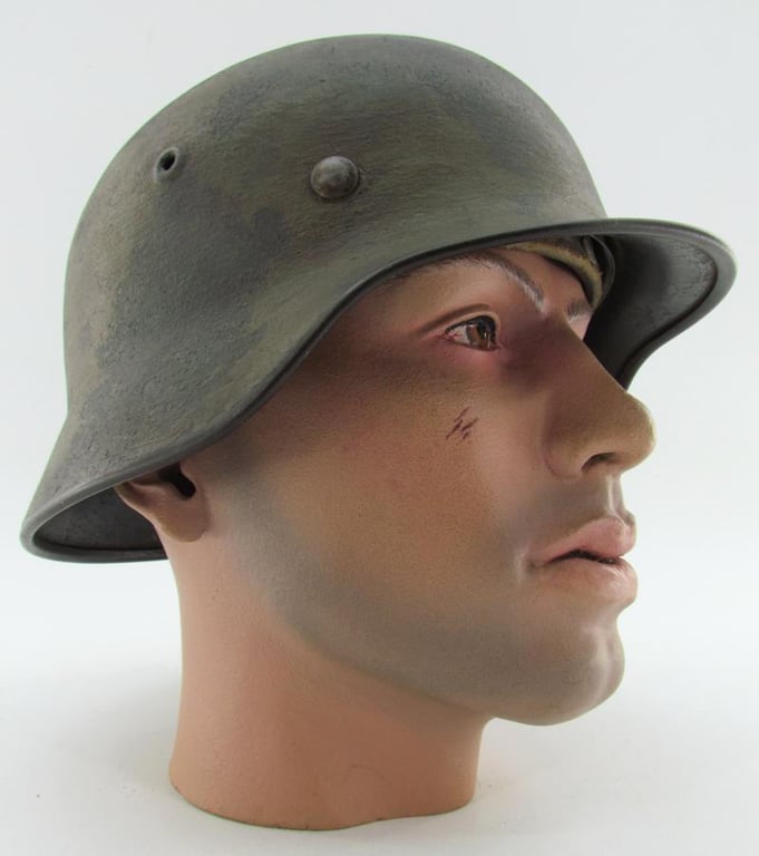 M40 2 tone Camo reissue Helmet, Q64