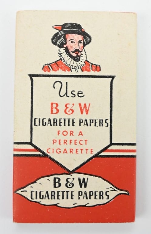 US WW2 B&W Cigaret Papers