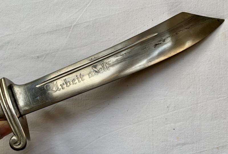 RAD Enlisted Man's Hewer -Carl Julius Krebs-