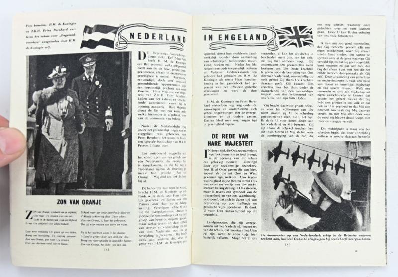 British RAF WW2 Droppingsbooklet 'De Wervelwind'