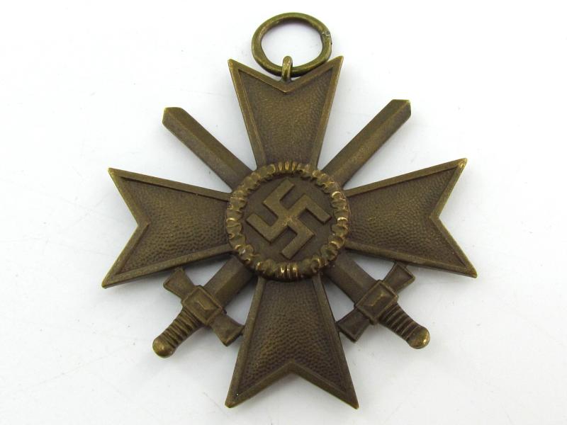 German War Merit Cross with Swords Marked 34