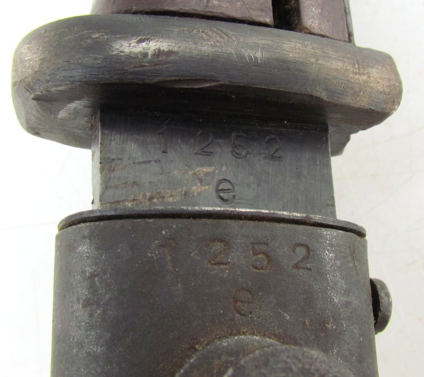 Matching K98 bayonet marked 44 fnj