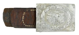 German LW Beltbuckle with Tab 'E.Schneider'