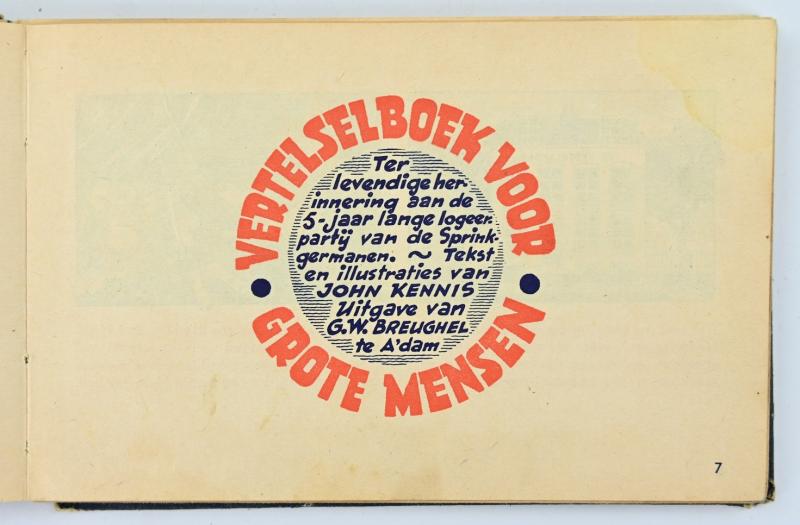 Dutch Book 'De Sprinkgermanen Plaag'