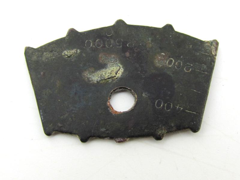 German WWII Officer's Map Case Ruler