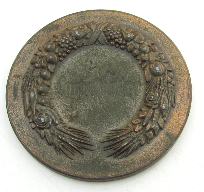 Blut und Boden 1938 Lagerbutter (60mm)