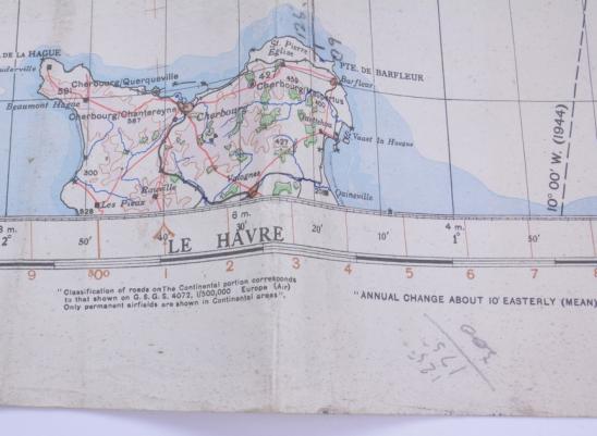 British WW2 RAF Map 'Croydon Airport'