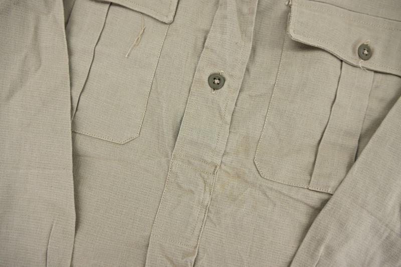 British WW2 Khaki Drill Tropical Shirt