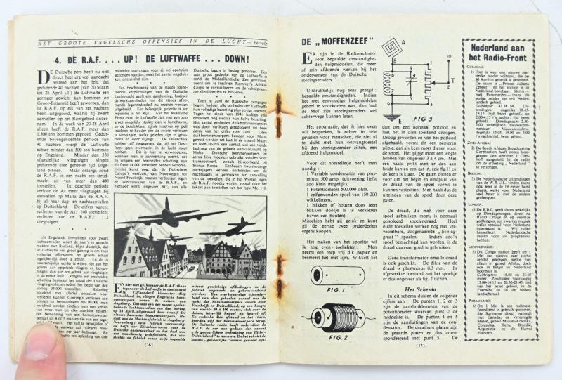 British RAF WW2 Droppingsbooklet 'De Wervelwind'