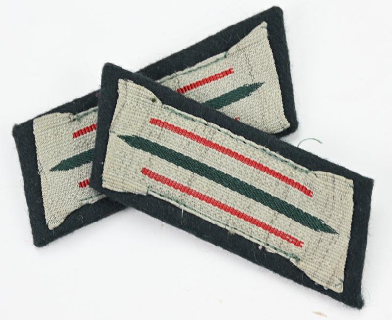 German WH EM Artillery Collar Tabs