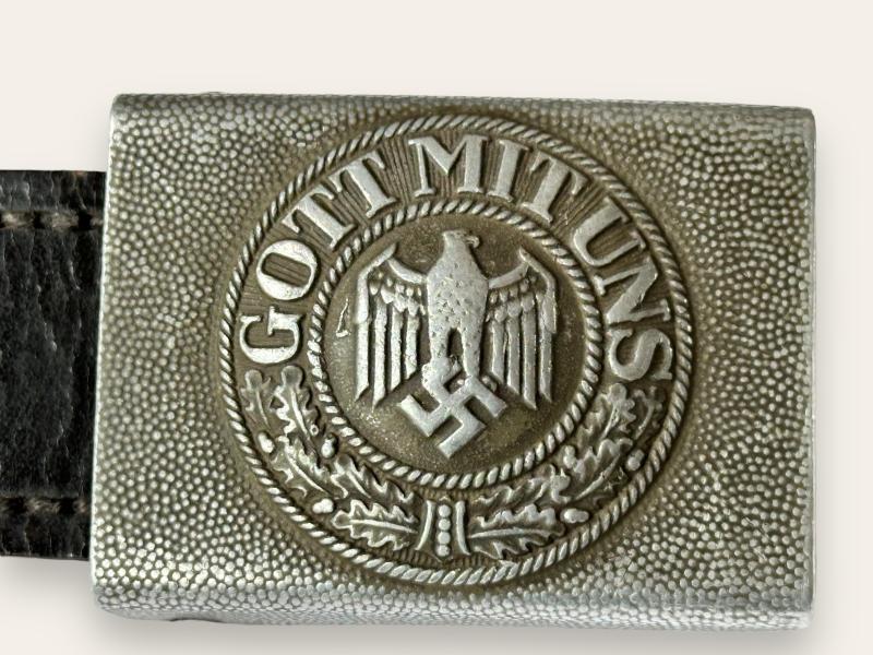 WH (Heer) Aluminium Belt Buckle -1939-