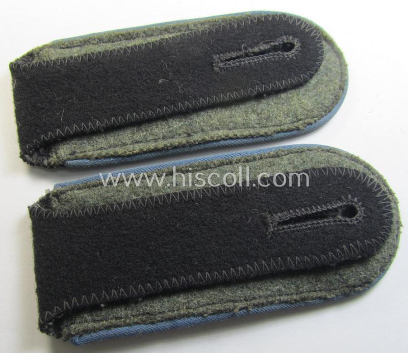 Pair of Waffen-SS, EM-type shoulderstraps: 'Waffen-SS Nachschub-Trpn.'
