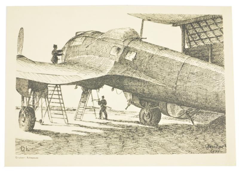 German LW Luftgau VII Christmas 1941 Gift