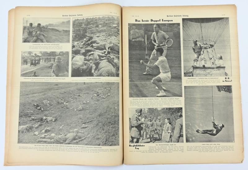 German Berliner Illustrierte Zeitung Newspaper 1941