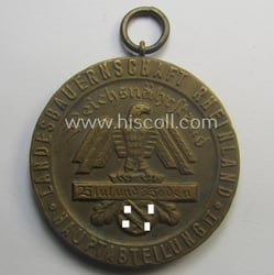 Darkened reddish-bronze-toned, typical 'Reichsnährstand'- (ie. 'RNSt.'-) related, (portable)...