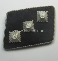 Waffen-SS (ie. 'SS') officers'-pattern collar-rank-tab ('Kragenspiegel für Führer')...